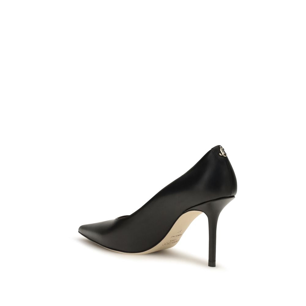 Jimmy Choo 100% Calf Leather Bos Taurus pump in black — view 3
