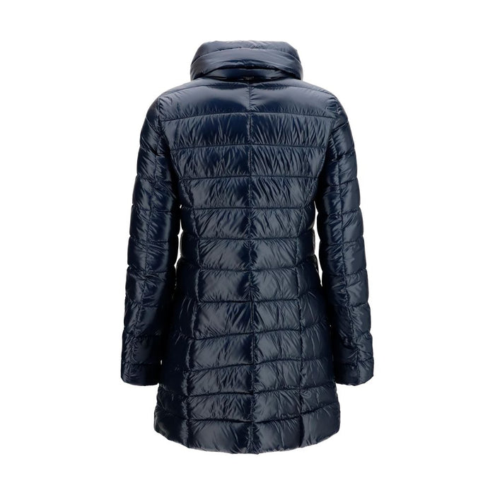Herno 100% Polyamide down jacket in navy — view 2