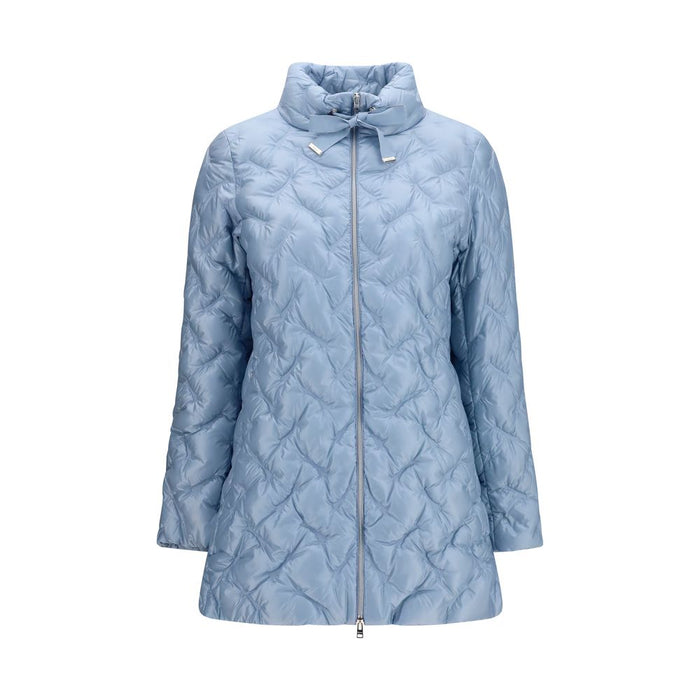 Herno Outer 100% Polyester down jacket in blue