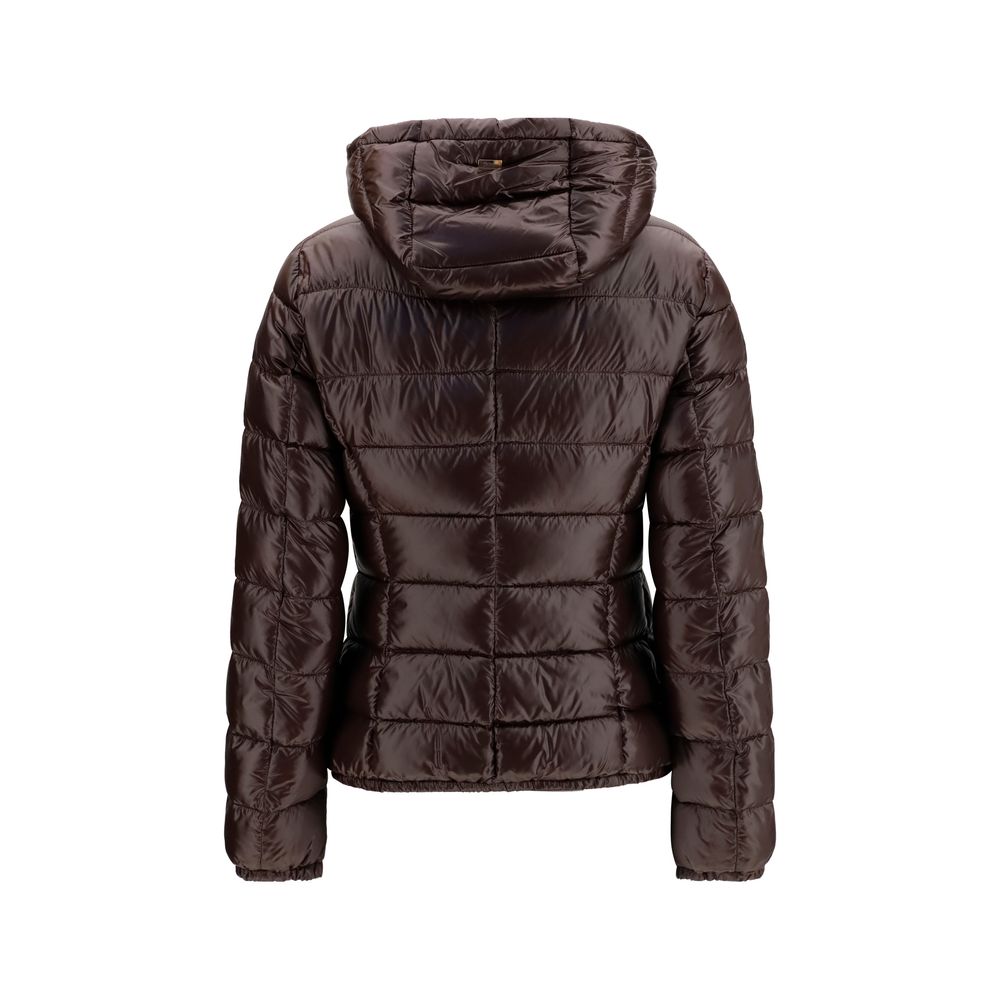 Herno 100% Polyamide down jacket in brown — view 2