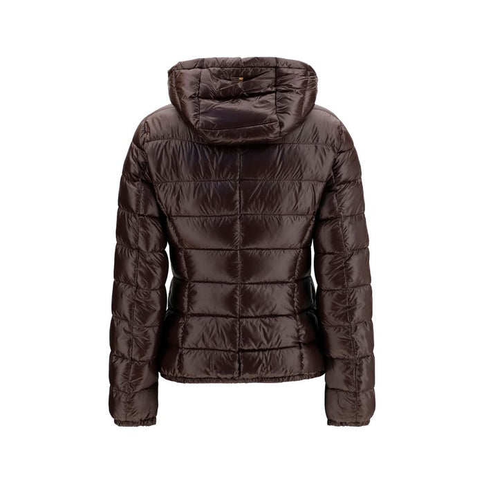 Herno 100% Polyamide down jacket in brown — view 2