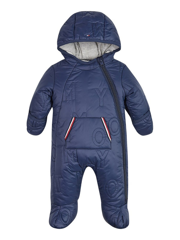 Baby Skisuit Blue Recycled Nylon Jacket