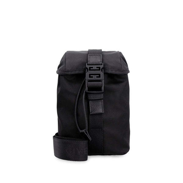 Givenchy 100% nylon shoulder bag in black