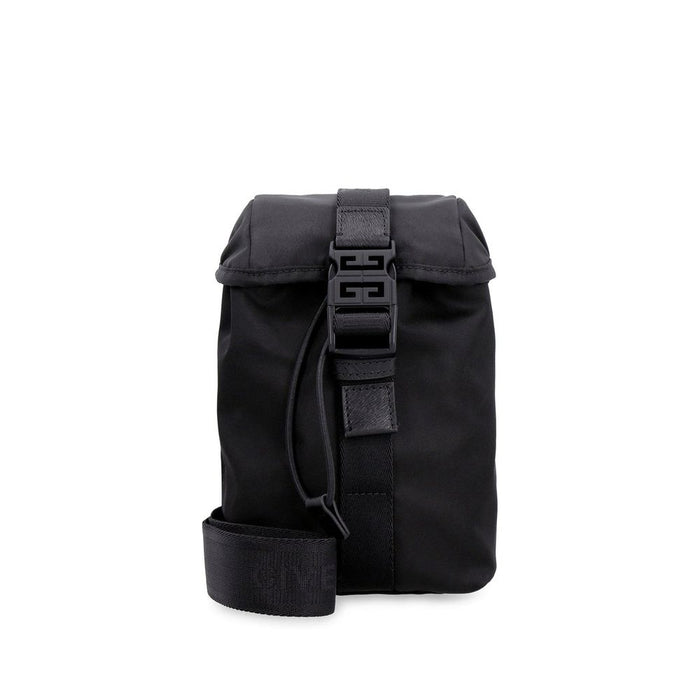 Givenchy 100% nylon shoulder bag in black