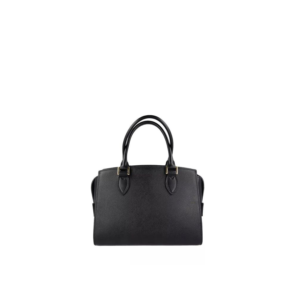 Black Calfskin Handbag Bag