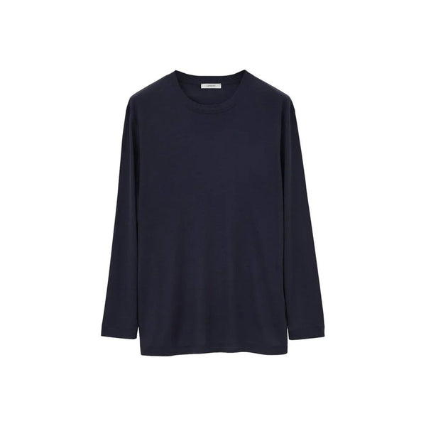 Lemaire 100% Silk t-shirt in black
