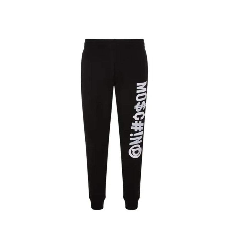 Moschino Couture 100% Cotton joggers in black