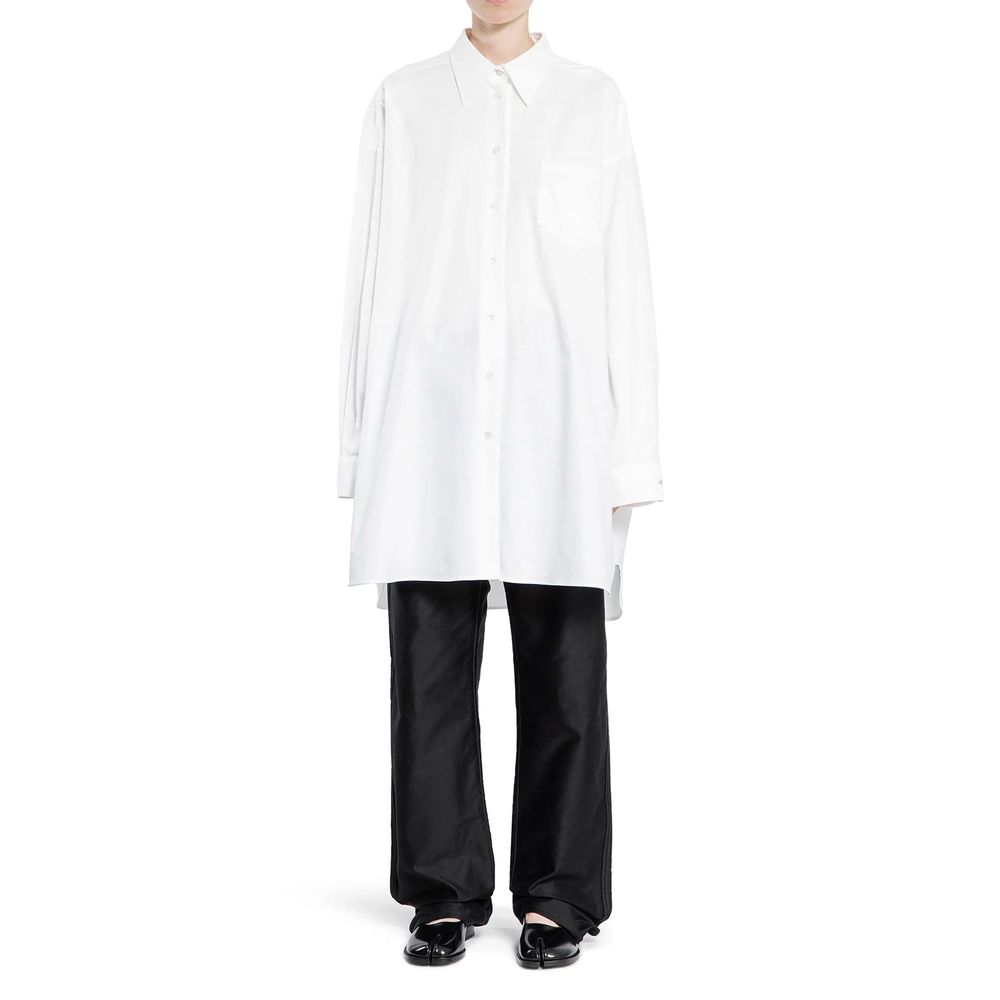Maison Margiela 100% Cotton shirt in white — view 2