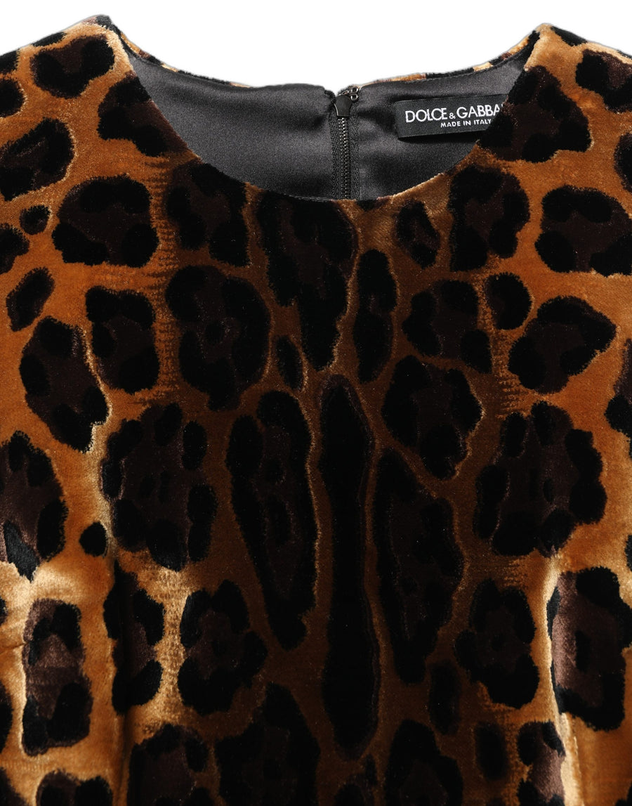 Dolce & Gabbana 50% Viscose dress in brown