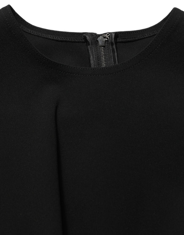 Dolce & Gabbana 75% Viscose 17% Nylon 8% Elastane dress in black