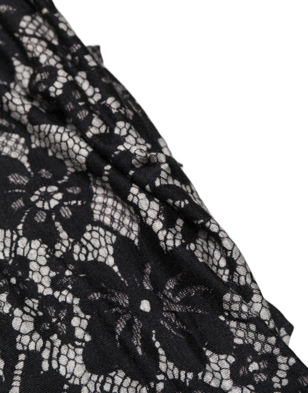Dolce & Gabbana 92% Viscose dress in black