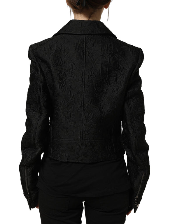 Dolce & Gabbana External: 26% Silk jacket in black