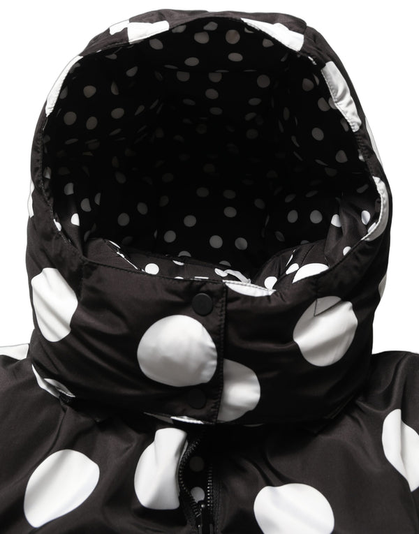 Dolce & Gabbana 100% Polyester down jacket in black