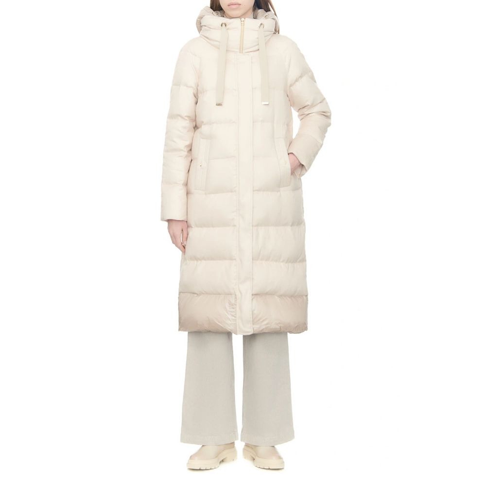 Herno 49% Cashmere coat in white — view 2