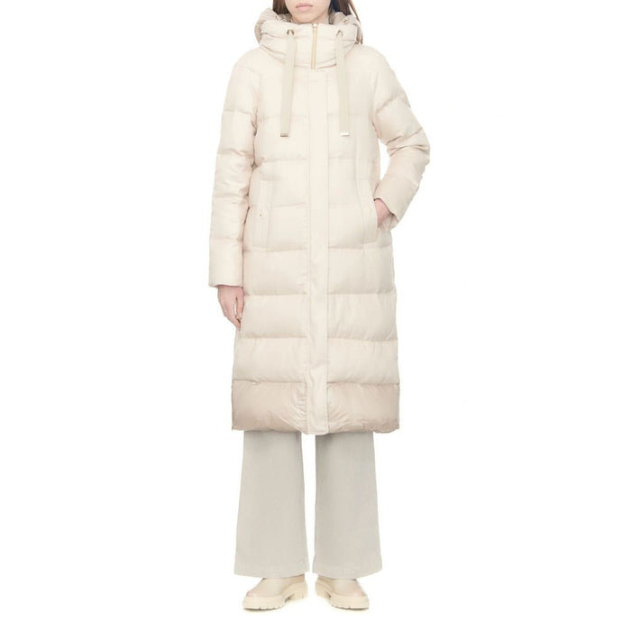 Herno 49% Cashmere coat in white — view 2