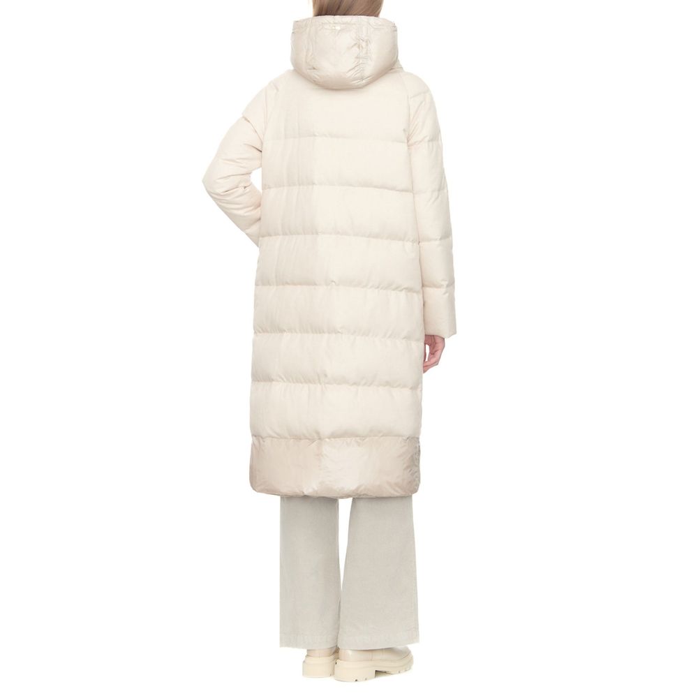 Herno 49% Cashmere coat in white — view 3