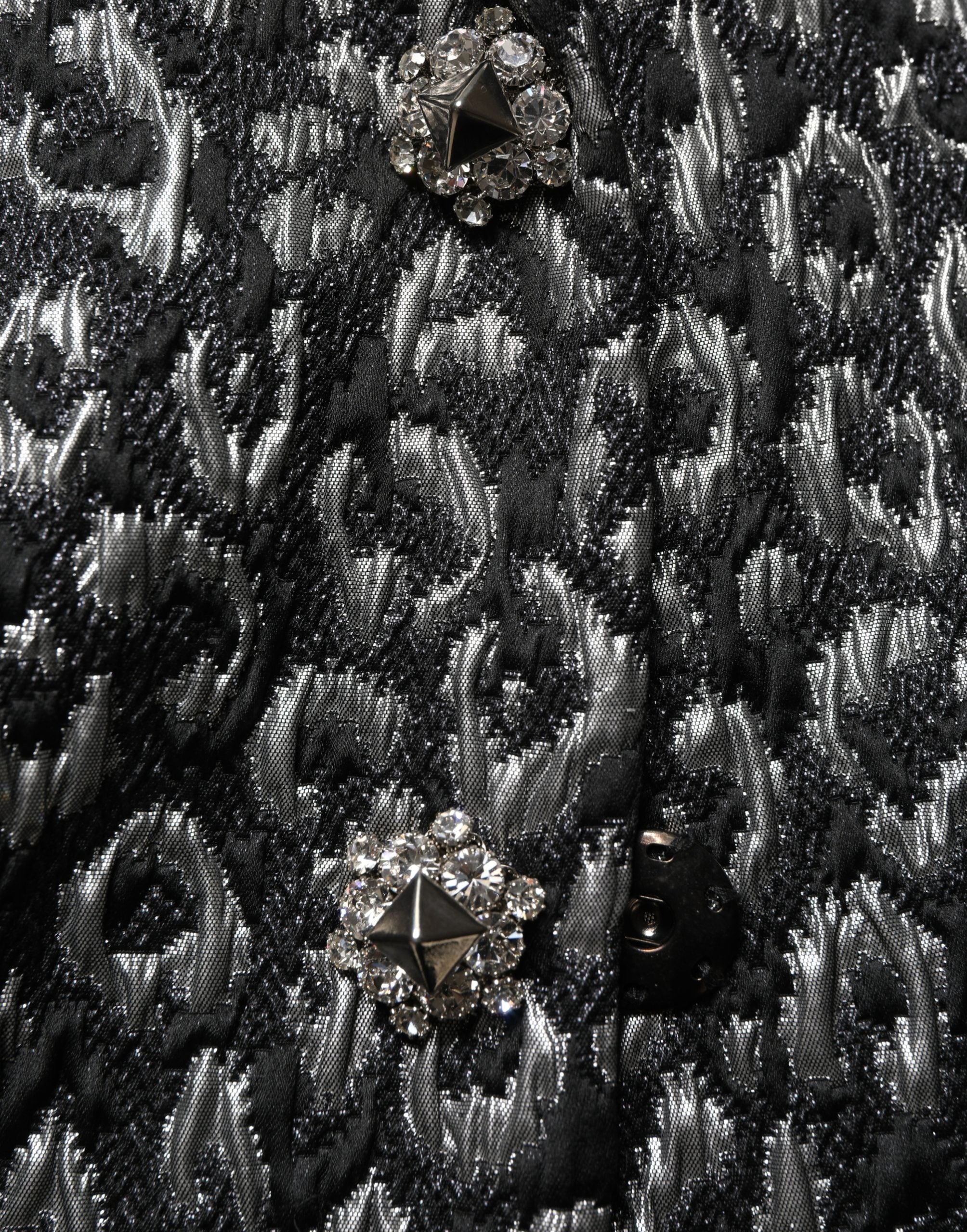 Dolce & Gabbana 53% Polyester coat in black — view 6