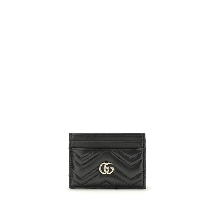Gucci 100% Lamb card case in black