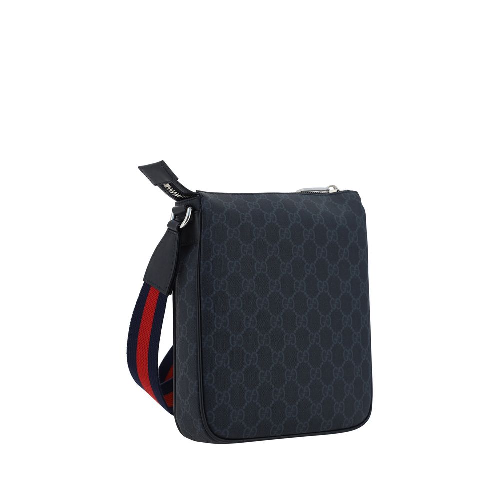 Gucci 60% Polyurethane shoulder bag in black — view 3