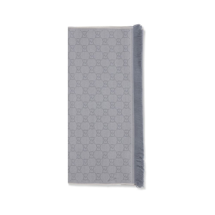 Gucci 100% Wool scarf in gray
