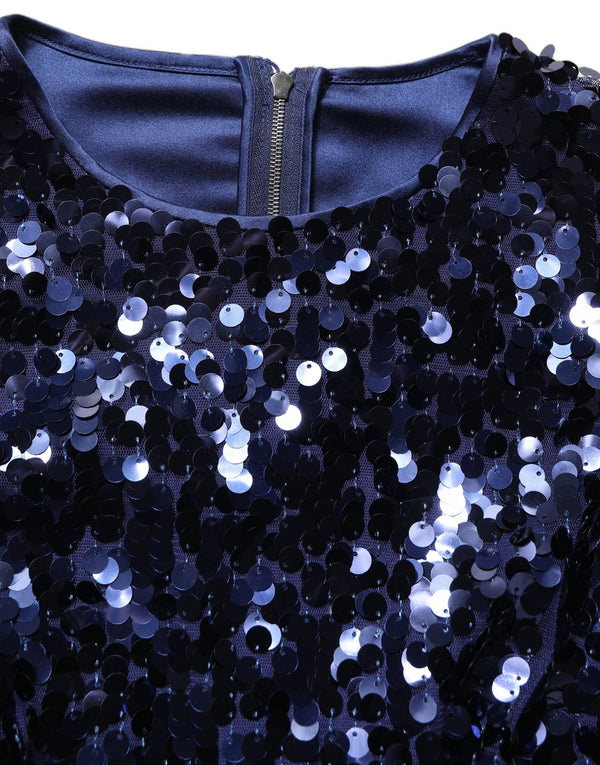 Dolce & Gabbana 100% Nylon; Lining: 92% Silk blouse in blue