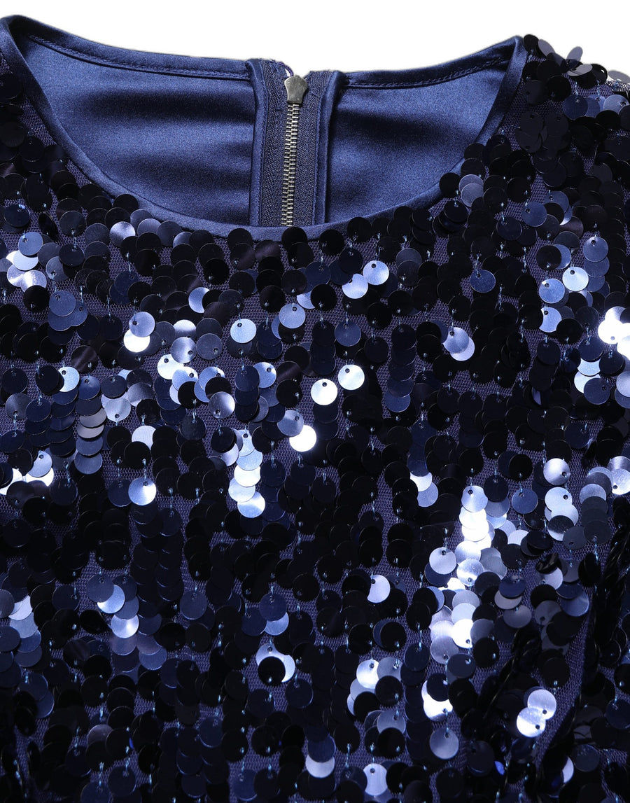 Dolce & Gabbana 100% Nylon; Lining: 92% Silk blouse in blue