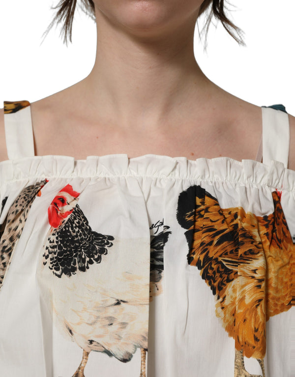 Dolce & Gabbana 100% Cotton blouse in white