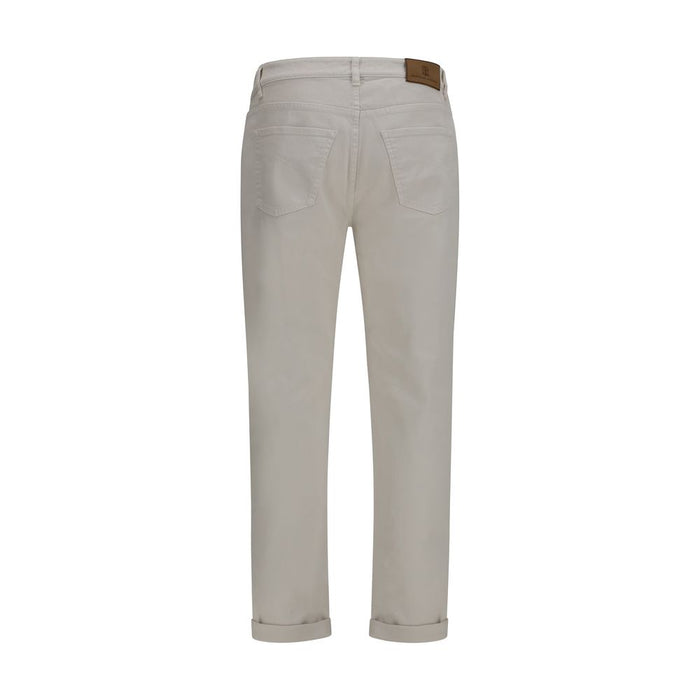 Brunello Cucinelli 99% Cotton jeans in white — view 2