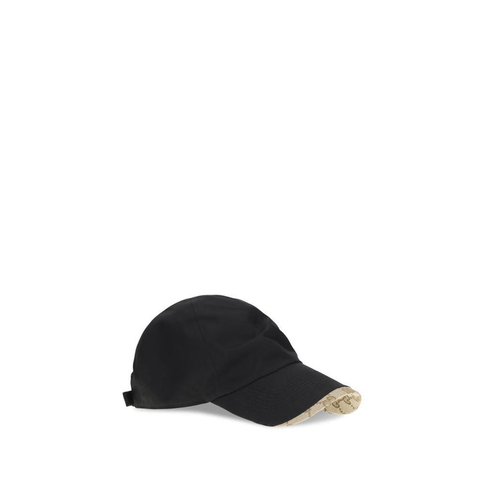 Gucci GU8756704HBJ91096BB 65% Cotton 35% Polyamide baseball cap in black — view 2