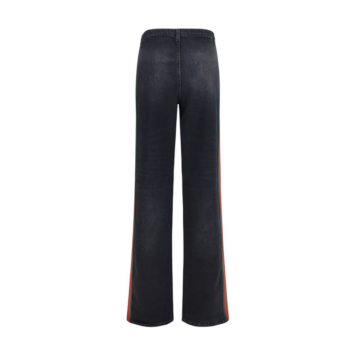 Gucci 98% Cotton jeans in black — view 2
