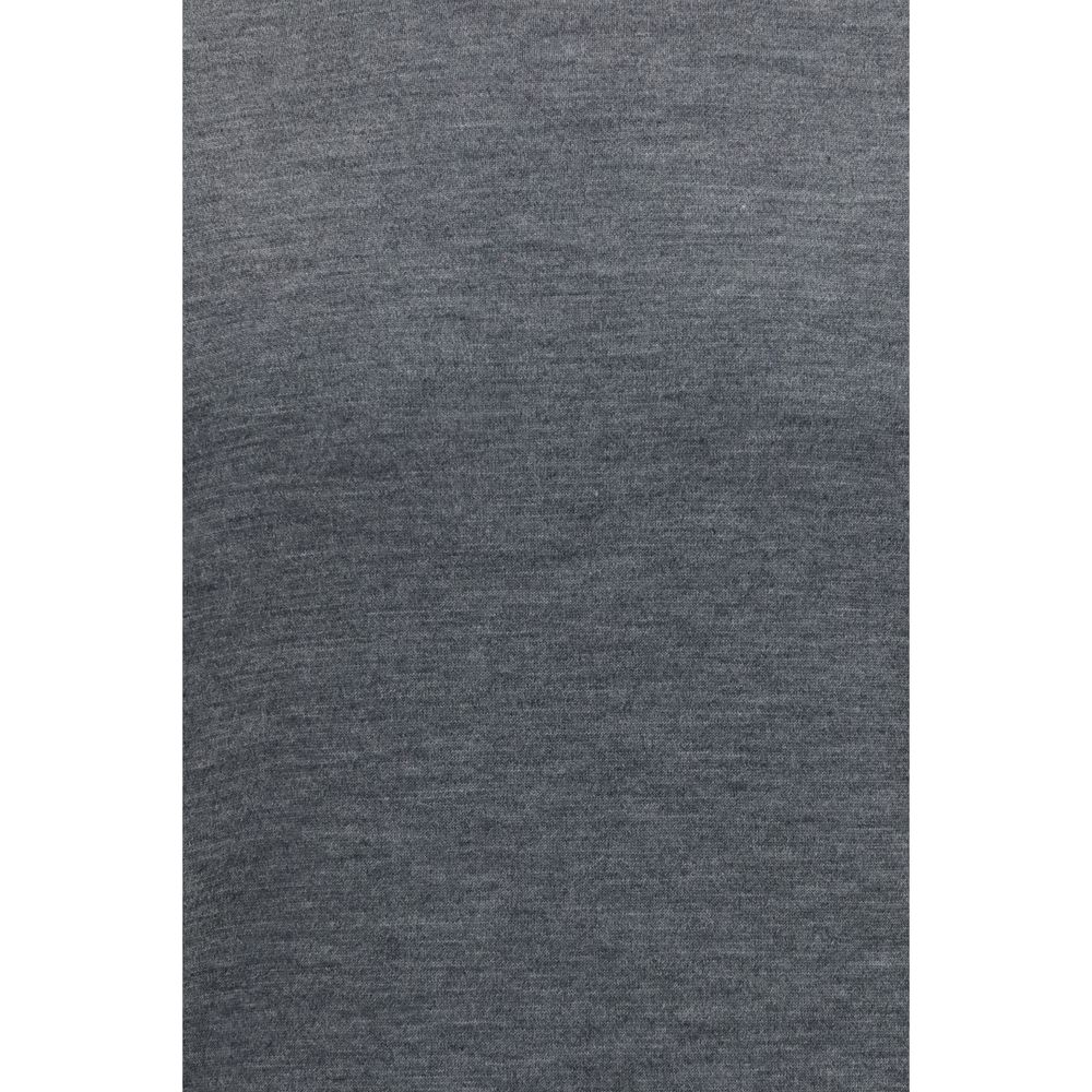 Brunello Cucinelli 90% Fleece Wool Ovis Aries sweater in gray — view 3