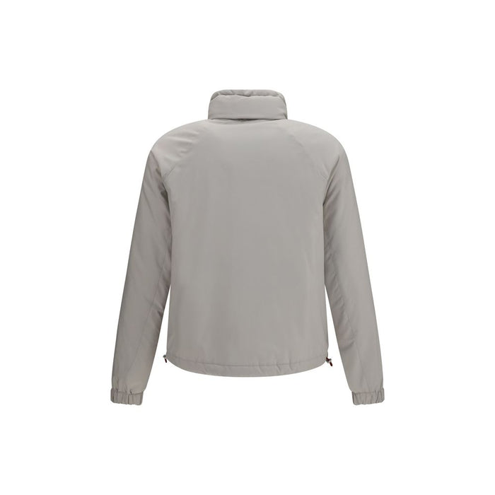 Brunello Cucinelli 100% Polyester jacket in gray — view 2