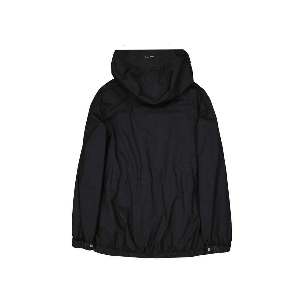 Herno 100% Polyester with Polyamide lining jacket in black — view 2