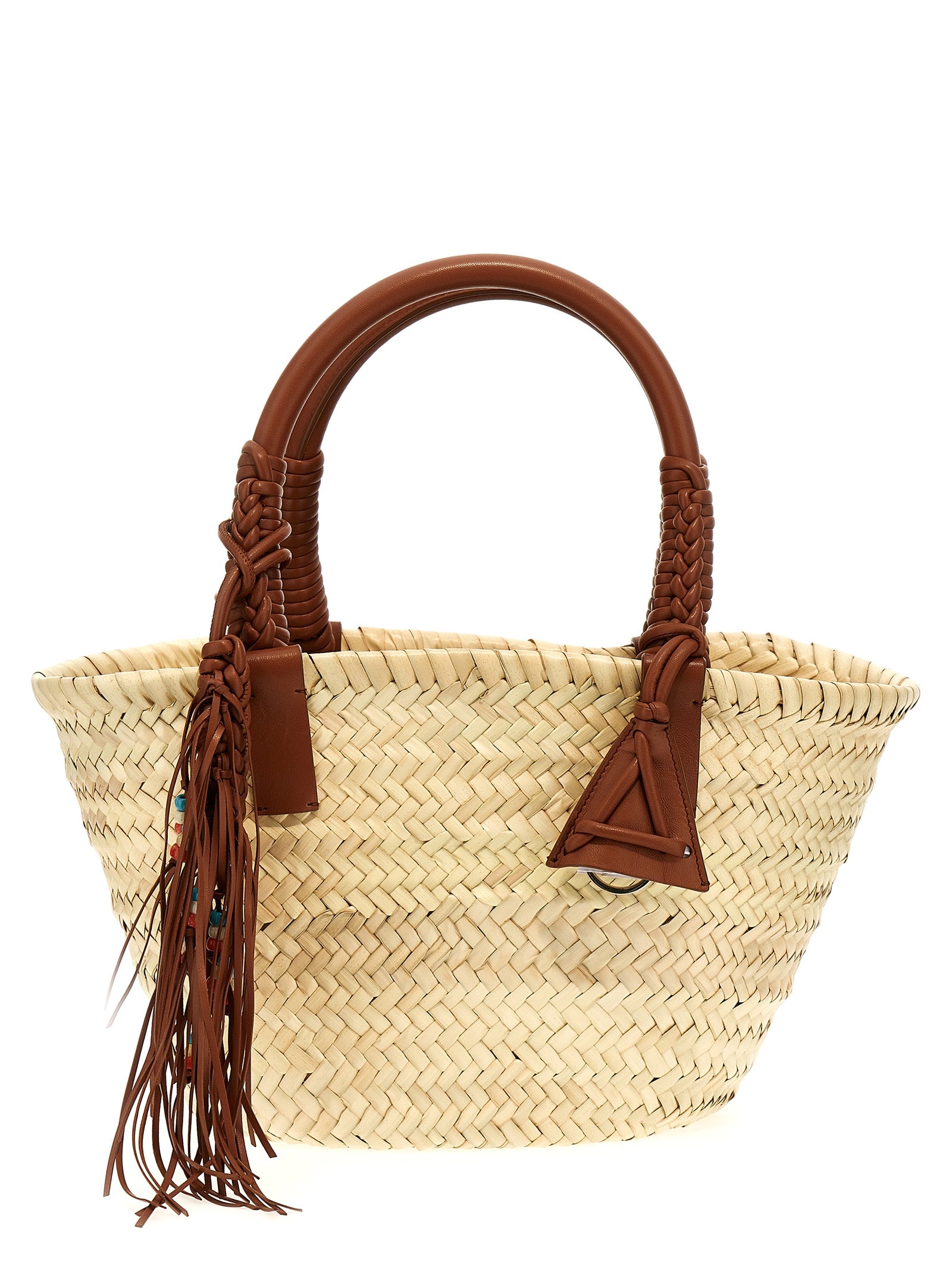 Brown Marabou Handbag Bag