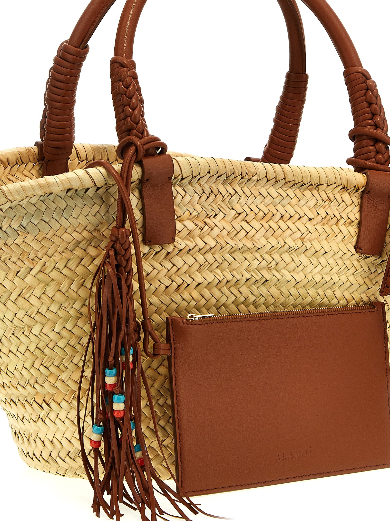 Brown Marabou Handbag Bag