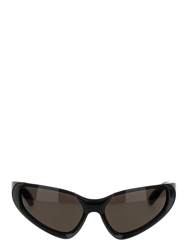 Balenciaga BA285390BM 100% nylon sunglasses in black