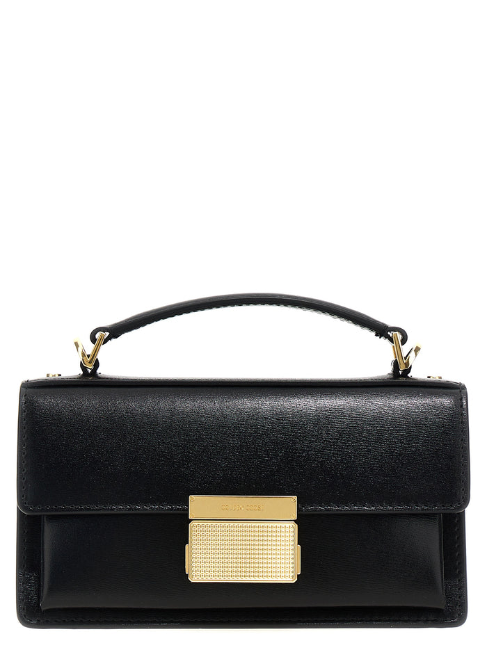 Black Cowhide Handbag Bag
