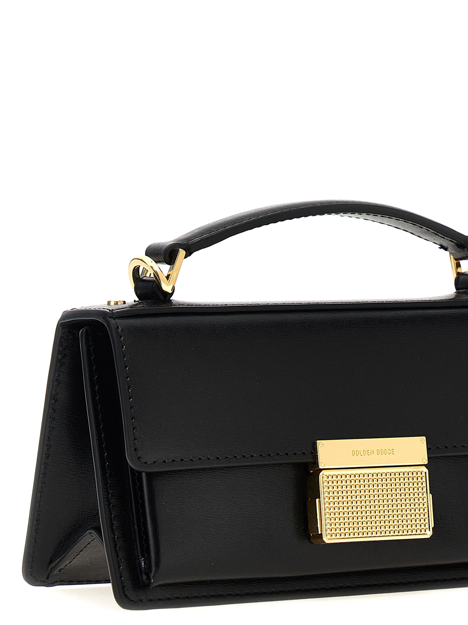 Black Cowhide Handbag Bag