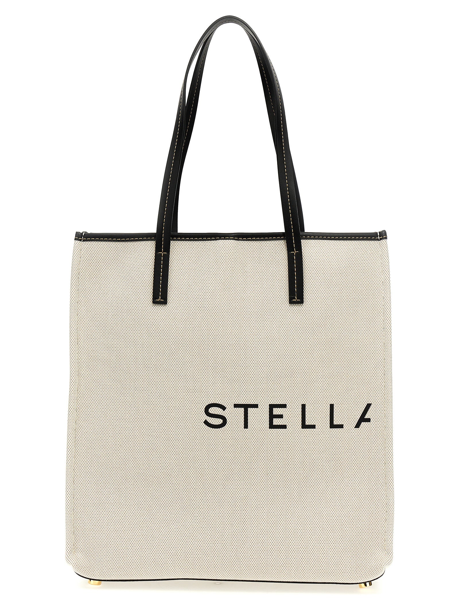 Stella McCartney 80% cotton tote bag in beige
