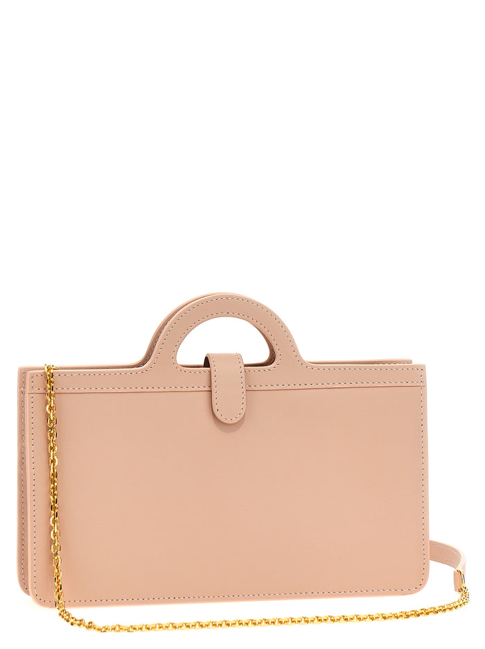 Marni 100% calfskin leather (Bos Taurus) card case in pink — view 2