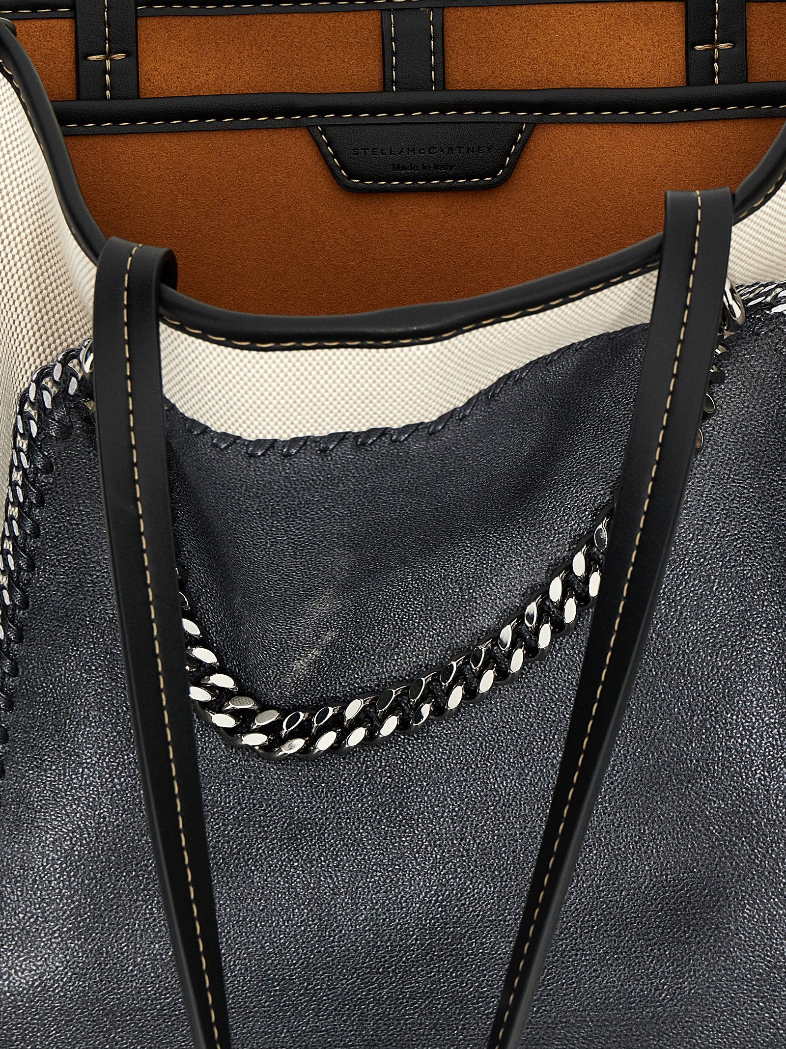 Stella McCartney 80% cotton tote bag in multicolor — view 4