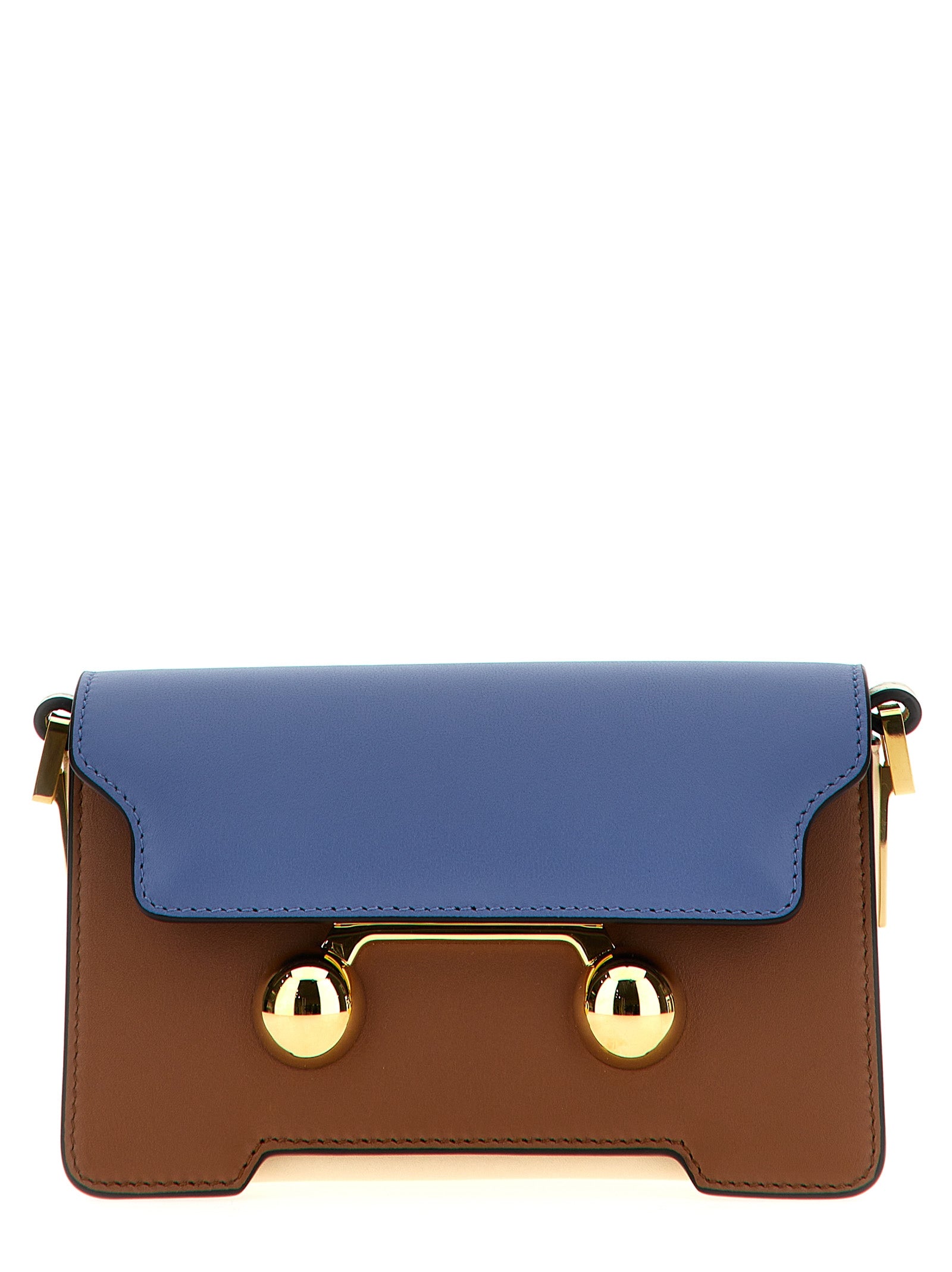 Marni 100% calfskin leather shoulder bag in multicolor