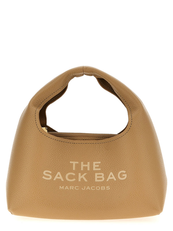 Marc Jacobs 100% cow leather (Bos Taurus) top handle bag in beige