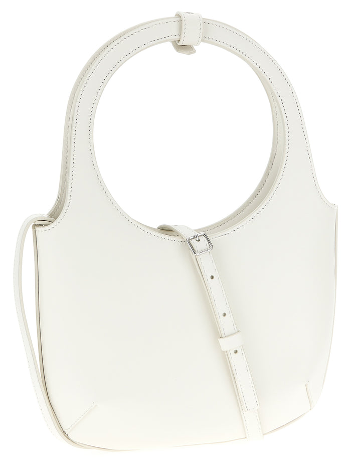 White Calfskin Handbag Bag