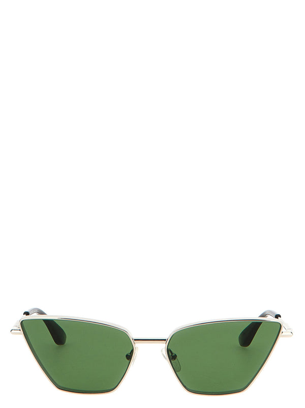 Alexander McQueen MC308235BM 100% acetate sunglasses in green
