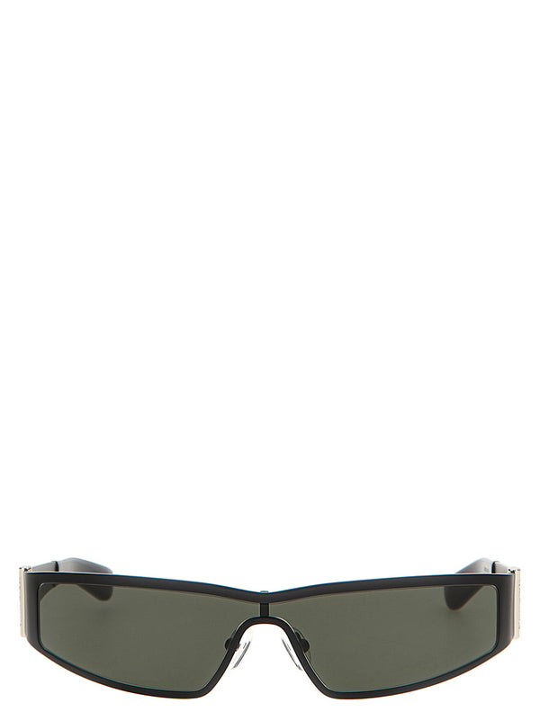 Alexander McQueen MC308236BM 100% acetate sunglasses in black