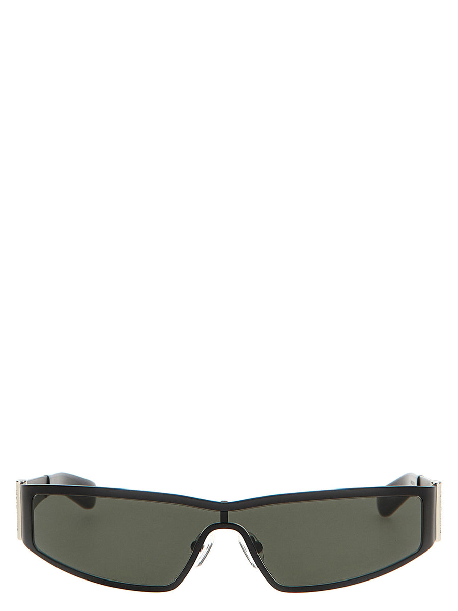 Alexander McQueen MC308236BM 100% acetate sunglasses in black