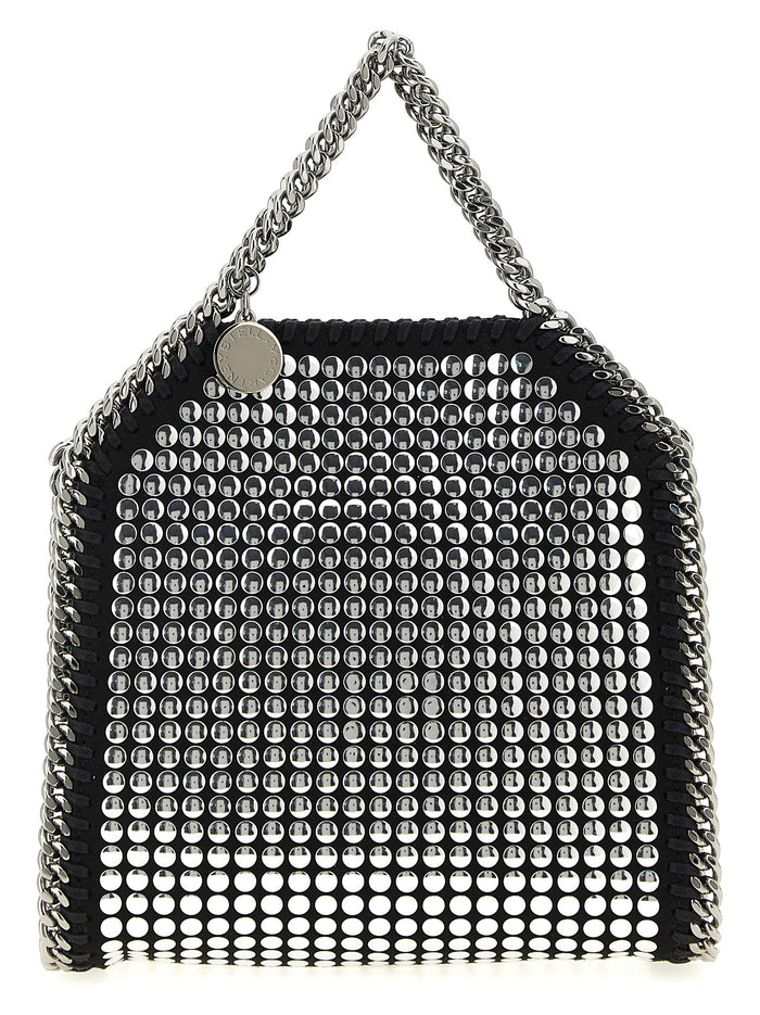 Stella McCartney 100% Polyamide top handle bag in black