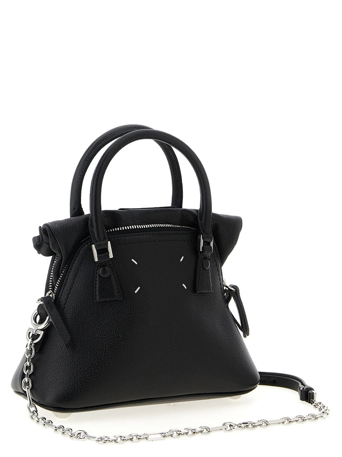Black Calfskin Handbag Bag