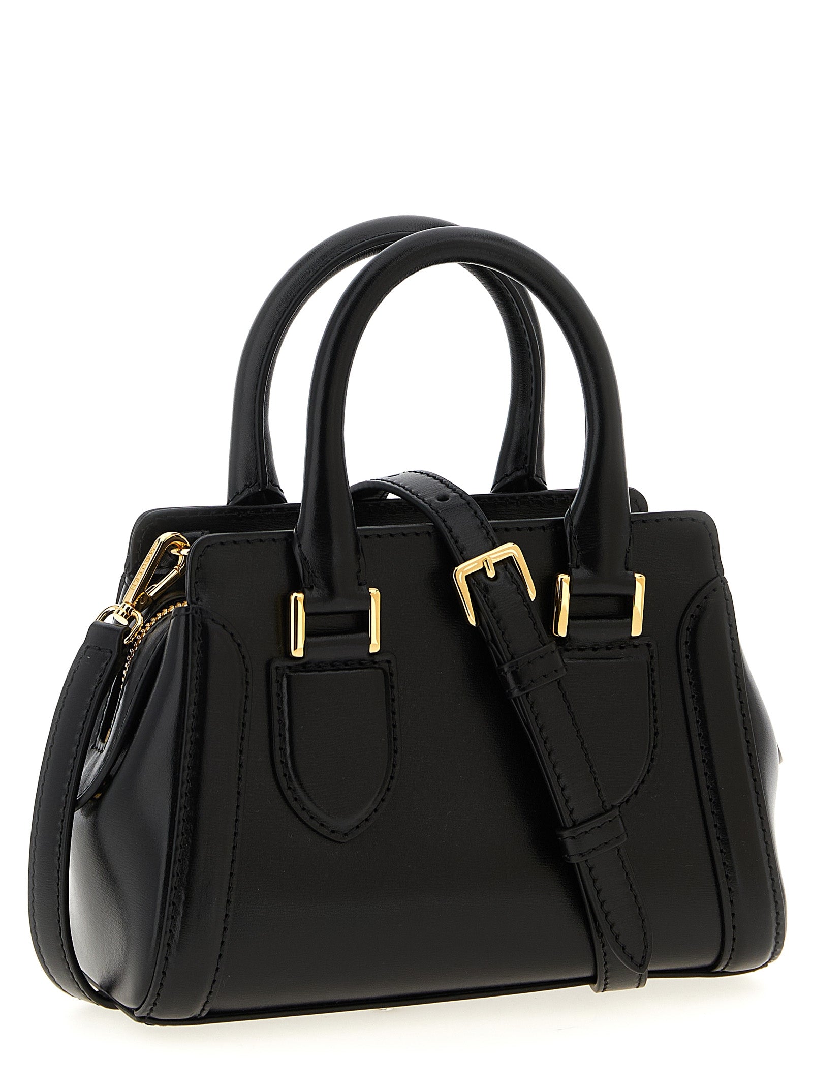 Black Calfskin Handbag Bag